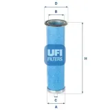 Luftfilter UFI 27.D27.00
