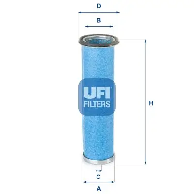 Luftfilter UFI 27.D27.00 Bild Luftfilter UFI 27.D27.00