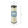 Luftfilter UFI 27.D62.00