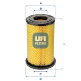 Luftfilter UFI 27.D79.00