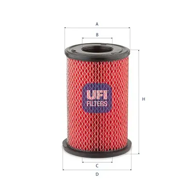 Luftfilter UFI 27.D79.00 Bild Luftfilter UFI 27.D79.00