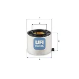 Luftfilter UFI 27.G31.00