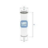 Luftfilter UFI 27.H78.00