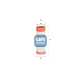 Luftfilter UFI 27.H92.00