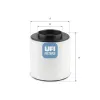 Luftfilter UFI 27.J31.00