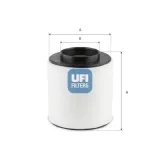 Luftfilter UFI 27.J31.00