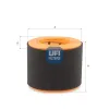 Luftfilter UFI 27.J63.00