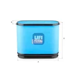 Luftfilter UFI 27.J88.00