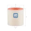 Luftfilter UFI 27.J89.00