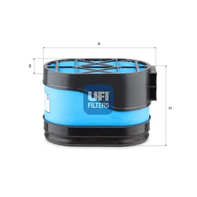 Luftfilter UFI 27.J93.00 Bild Luftfilter UFI 27.J93.00