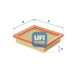 Luftfilter UFI 30.026.00