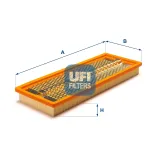 Luftfilter UFI 30.034.00