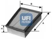 Luftfilter UFI 30.157.00