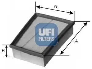 Luftfilter UFI 30.157.00 Bild Luftfilter UFI 30.157.00