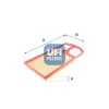 Luftfilter UFI 30.124.00