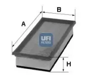 Luftfilter UFI 30.261.00