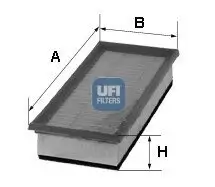 Luftfilter UFI 30.125.00 Bild Luftfilter UFI 30.125.00