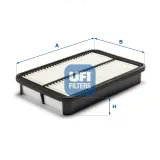 Luftfilter UFI 30.143.00