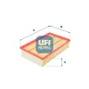 Luftfilter UFI 30.155.00