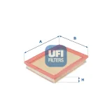 Luftfilter UFI 30.168.00