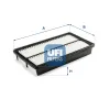 Luftfilter UFI 30.171.00