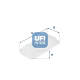 Luftfilter UFI 30.175.00