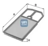 Luftfilter UFI 30.184.00