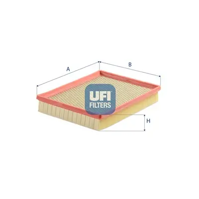Luftfilter UFI 30.189.00 Bild Luftfilter UFI 30.189.00
