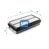 Luftfilter UFI 30.225.00