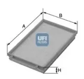 Luftfilter UFI 30.248.00