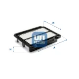 Luftfilter UFI 30.279.00