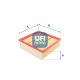 Luftfilter UFI 30.297.00