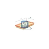 Luftfilter UFI 30.307.00