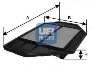 Luftfilter UFI 30.360.00