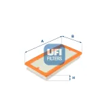 Luftfilter UFI 30.376.00