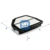 Luftfilter UFI 30.392.00