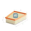 Luftfilter UFI 30.407.00
