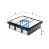 Luftfilter UFI 30.454.00