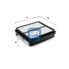 Luftfilter UFI 30.460.00