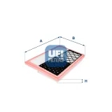 Luftfilter UFI 30.462.00