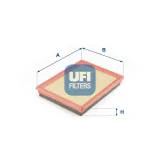 Luftfilter UFI 30.481.00