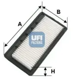 Luftfilter UFI 30.496.00