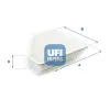 Luftfilter UFI 30.504.00