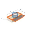 Luftfilter UFI 30.604.00
