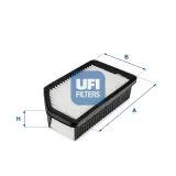 Luftfilter UFI 30.627.00