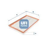 Luftfilter UFI 30.658.00