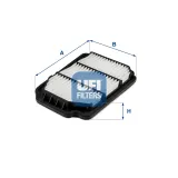 Luftfilter UFI 30.676.00