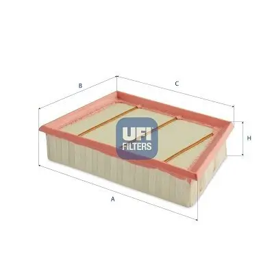 Luftfilter UFI 30.698.00 Bild Luftfilter UFI 30.698.00