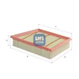 Luftfilter UFI 30.699.00