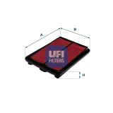 Luftfilter UFI 30.724.00